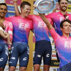 Urán y EF ganan la primera etapa del Tour Colombia