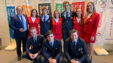 Los representantes de España que han participado en los Mundiales Júnior de Golf.