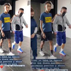 Egan empieza rehabilitación con quinesiólogo de Selección