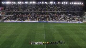 Vallecas, en un partido este a&ntilde;o.
 