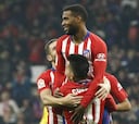 Lemar despertó al Atlético