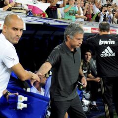 Which coaches have played the most times in the Champions League semi-finals?