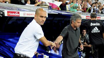 Pep Guardiola and José Mourinho, who fostered a bitter rivalry at Barcelona and Real Madrid, hold the record for most Champions League semi-final appearances.