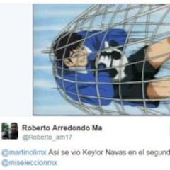 Keylor Navas protagonista de los memes del México-Costa Rica