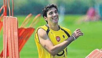 <b>A LA ESPERA. </b>José Antonio Reyes sigue entrenándose con el Arsenal mientras se soluciona su futuro.