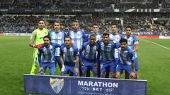 Equipo del Málaga.