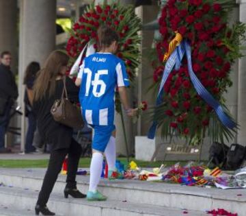 El homenaje a Tito Vilanova