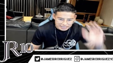 La fuerte molestia de James porque le dicen que entrene