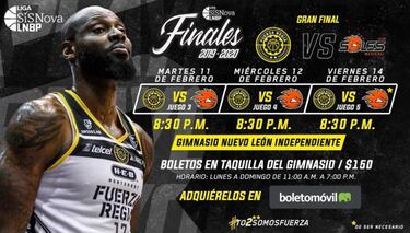¡No te pierdas las finales de la LNBP 19-20 en 'La Fortaleza'!