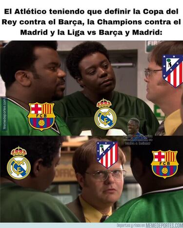 La derrota del Madrid, el Barça... Los memes más divertidos de la jornada