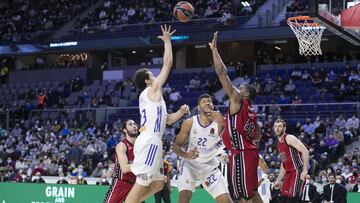 10/03/21 PARTIDO BALONCESTO BASKET
EUROLEAGUE EUROLIGA ROUND 29
REAL MADRID - AX ARMANI MILAN
SERGIO LLULL Y WALTER TAVARES