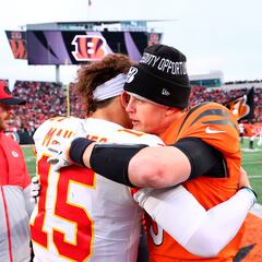 Tyler Boyd compara rivalidad de Joe Burrow y Patrick Mahomes con Tom Brady y Peyton Manning
