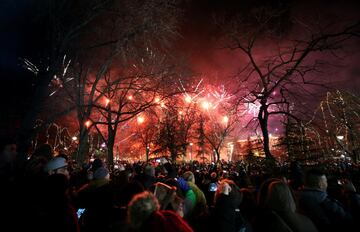 As¨ª se celebra en el planeta la llegada de 2019