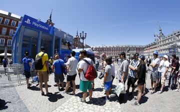 Ambiente de Champions en las calles de Madrid