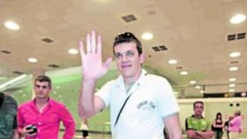 Shiarei Rutenka, a su llegada a Barcelona.