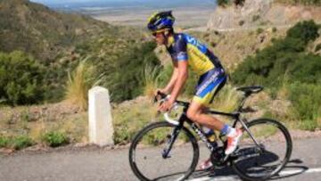 Daniel Díaz se pone líder tras final en alto de la quinta etapa