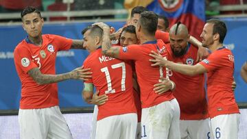 Chile venci&oacute; a Ecuador en Copa Am&eacute;rica. 