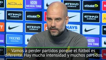 Guardiola: "Lo que hemos hecho no es normal"