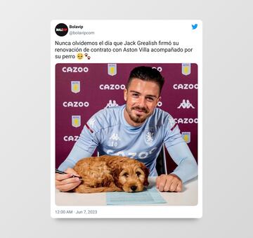 Grealish desatado: los mejores memes de la fiesta del inglés