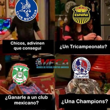 Estos son los mejores memes del clásico hondureño