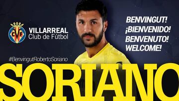 Oficial: Roberto Soriano ya es nuevo jugador del Villarreal