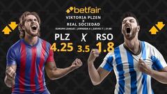 FC Viktoria Plzen vs. Real Sociedad: horario, dónde ver, pronósticos y clasificación