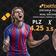 FC Viktoria Plzen vs. Real Sociedad: horario, dónde ver, pronósticos y clasificación