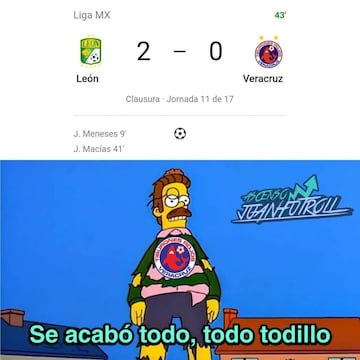 Los memes del descenso de Veracruz en Liga MX