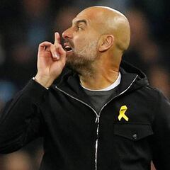 Guardiola, sancionado con dos partidos tras la roja de Mateu