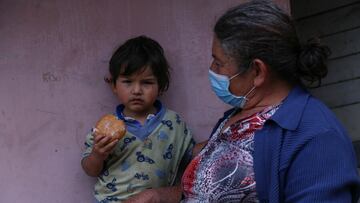 Familias pobres beneficiarias de Familias en Acción.