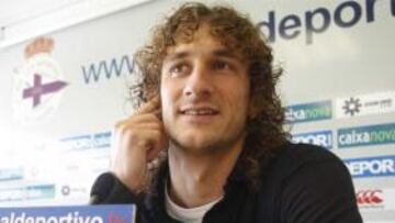 Coloccini en rueda de prensa