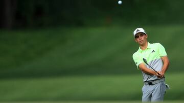 Joaquín Niemann pasa el corte del Wells Fargo con sufrimiento