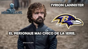 La comparación en memes entre Game of Thrones y la NFL