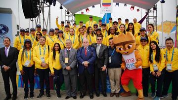 Delegaci&oacute;n colombiana en Lima 2019