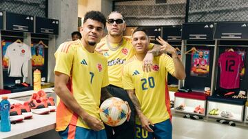 Luis Díaz, Ryan Castro y Juan Fernando Quintero en la nueva canción de la Selección Colombia