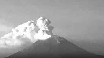 El video que resume la actividad de seis horas del volcán Popocatépetl en 30 segundos | 25 de mayo