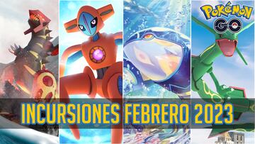 Pokémon GO Incursiones febrero 2023