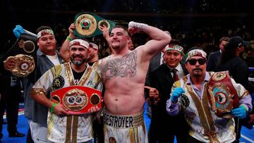 Andy Ruiz, primer mexicano en ser campe&oacute;n mundial de pesos pesados