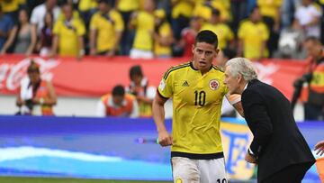 José Pékerman: "James hizo jugar bien a todos"