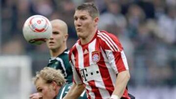 Schweinsteiger, con el Bayern.
