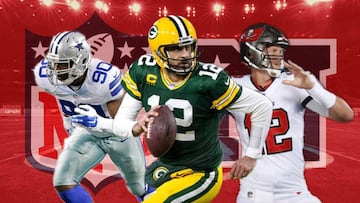 Así serán los juegos de Playoffs de la NFL en la conferencia Nacional