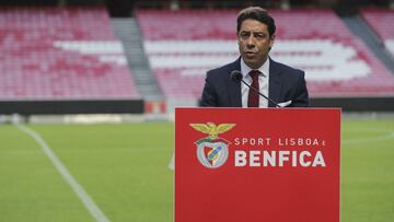 Rui Costa, nuevo presidente en funciones del Benfica.