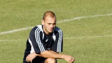 <b>REAL MADRID </b>Wesley Sneijder.
