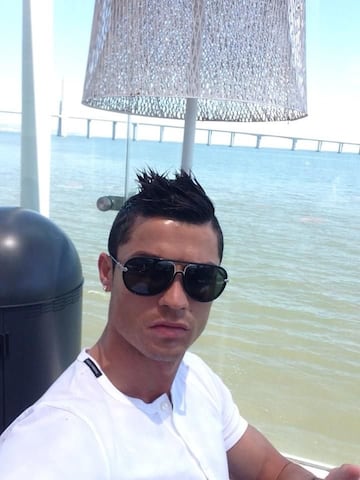 Las fotos más graciosas del Instagram de Cristiano