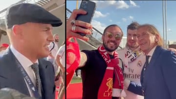 La alfombra roja de los ex del Madrid: de Karembeu, Cannavaro y Salgado al show del 'freestyle'