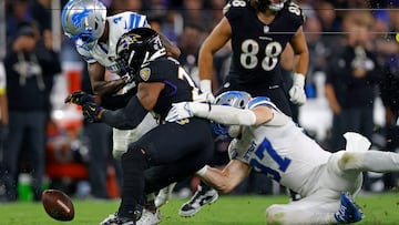 Three games. Three fumbles. Baltimore Ravens running back Derrick Henry speaks on his costly mistake against the Detroit Lions on Monday night.