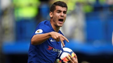 Chelsea inicia perdiendo... Morata hizo gol y puso otro