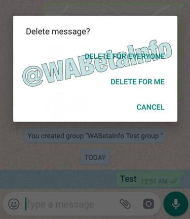 Cómo borrar mensajes de WhatsApp ya enviados en un chat