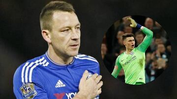 El eterno capit¨¢n del Chelsea atiza a Kepa por su desplante