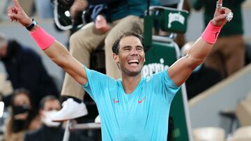Es historia del deporte: los 13 puntos con los que Nadal se coronó en Roland Garros